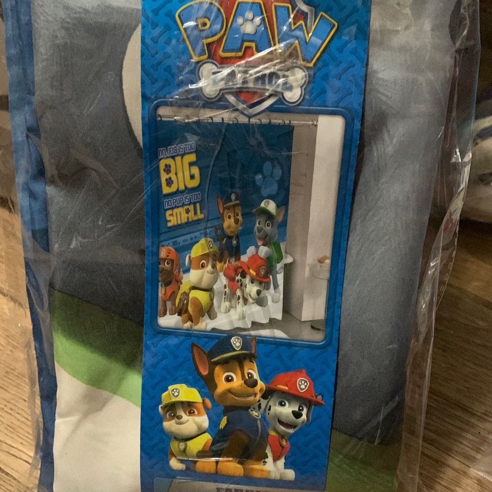 Paw patrol shower curtain. AD1033